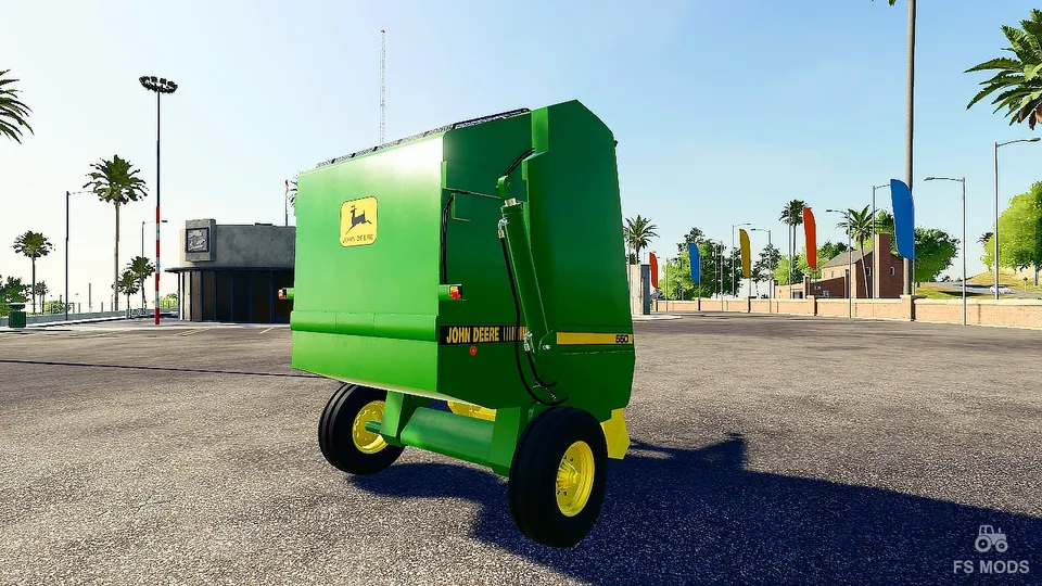 Рулонный пресс-подборщик John Deere 550 v 1.0