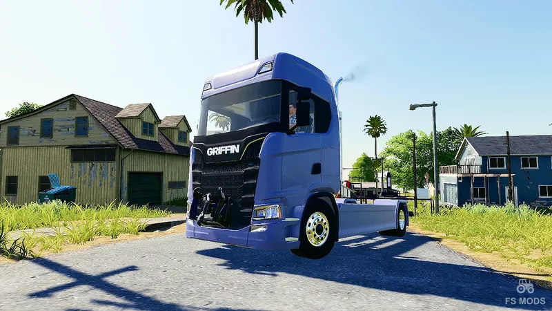 Грузовик Scania S730 Griffin и модули v 1.0