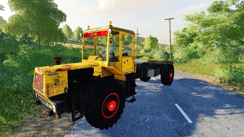 Трактор Skoda ST 180 и Module v 1.0