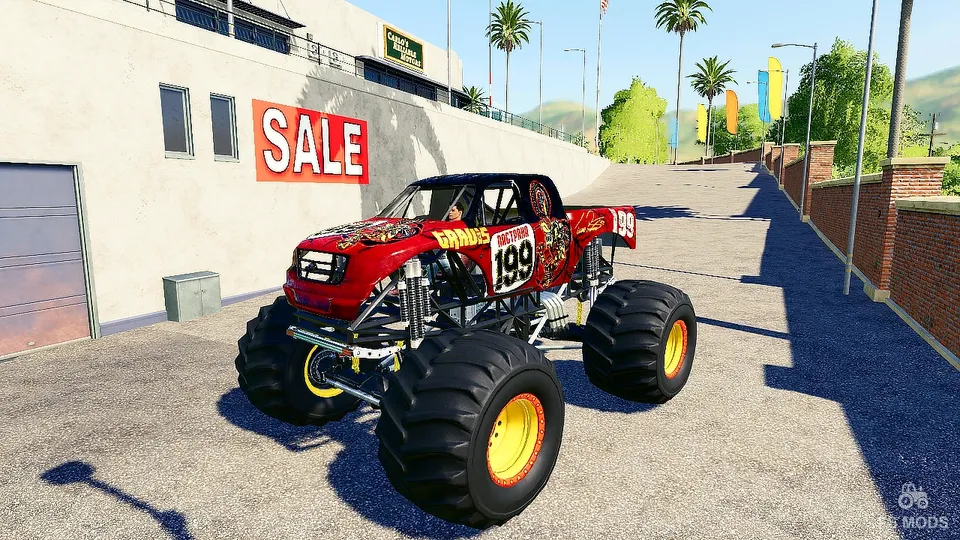 Автомобиль Monster Truck v 1.0