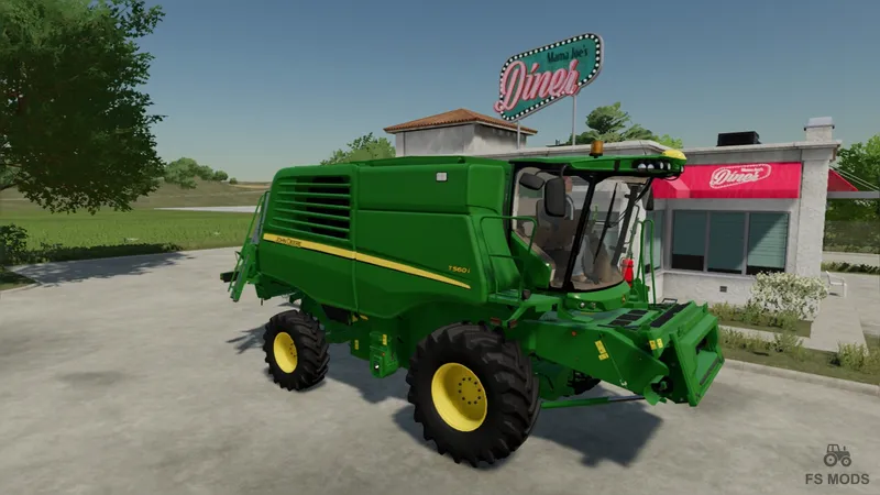 Комбайн John Deere T650 v 1.0