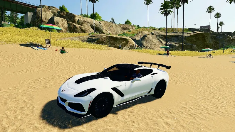 Автомобиль Chevrolet C7 Corvette ZR1 v 1.0