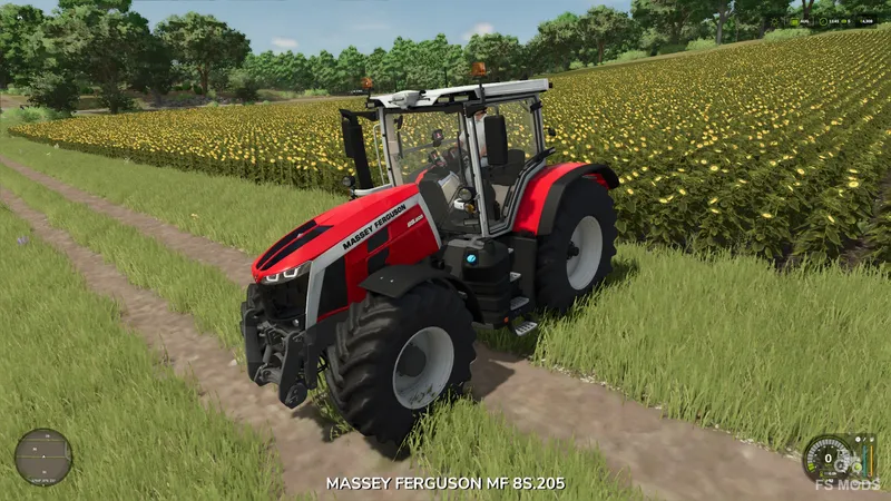 Трактор Massey Ferguson Series 8S V1.0 by GIANTS Software