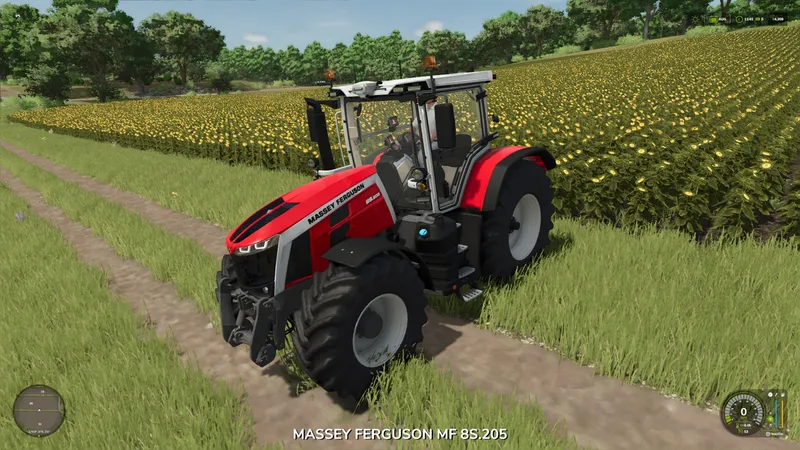 Трактор Massey Ferguson Series 8S V1.0 by GIANTS Software