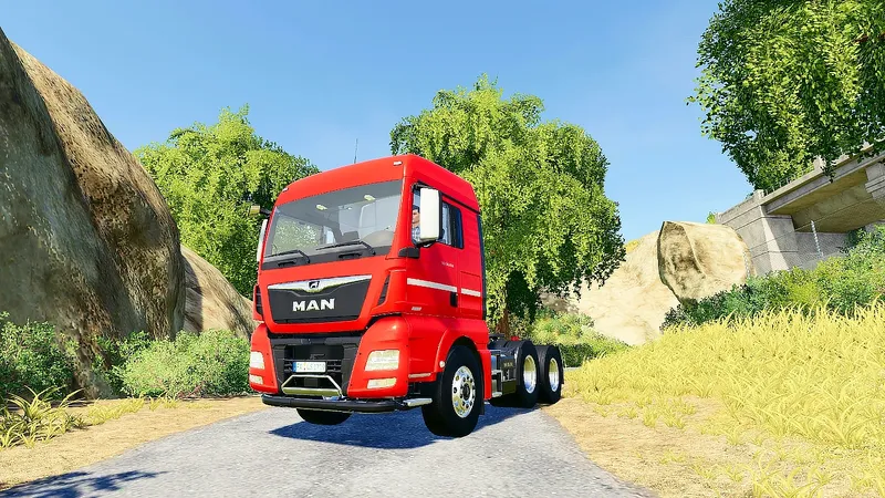 Грузовик MAN TGX Semi Truck v 1.0.0.1