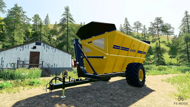 Прицеп Oxbo High Tip Dump Cart v 2.0
