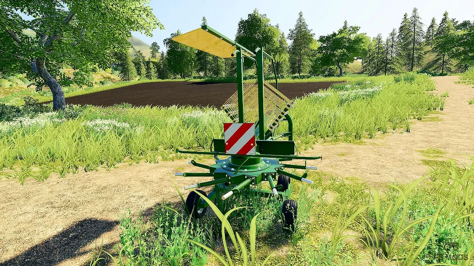 Валовая жатка Krone Swadro 395 v 1.0