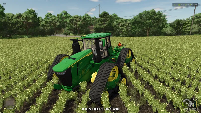 Трактор John Deere 9RX 490/590 780hp v1.0