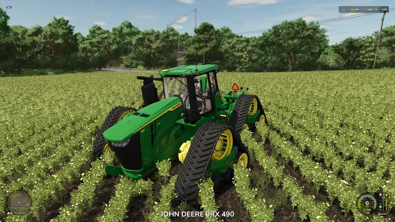 Трактор John Deere 9RX 490/590 780hp v1.0