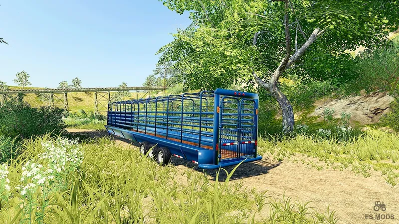 Трейлер для животных Lizard Cattleman Animal v 1.0