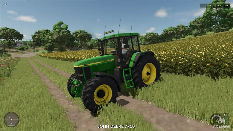 Трактор John Deere 7010 Series v1.0