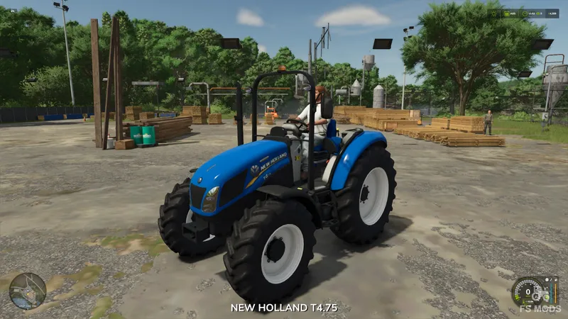 Трактор New Holland T4 Series v1.0