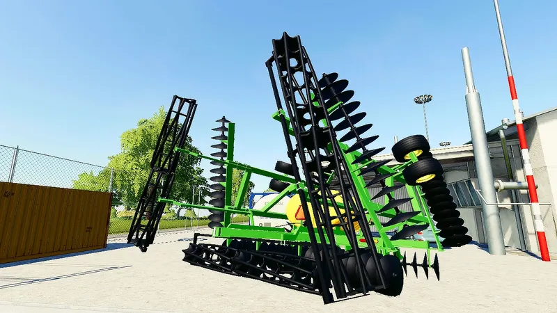 Культиватор John Deere 630 Wing Disc Sprayer v 1.0