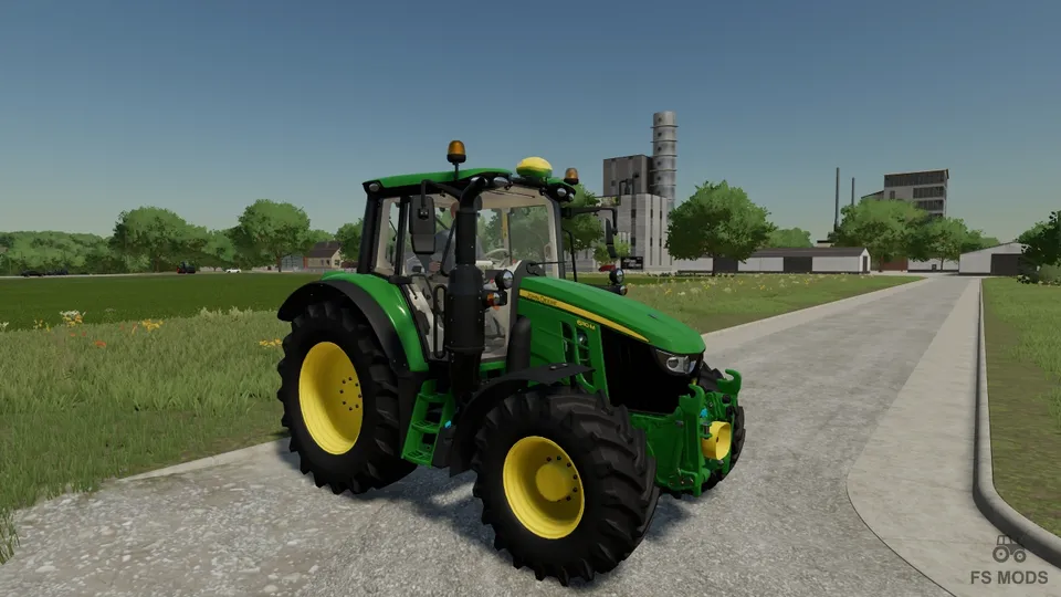 Трактор John Deere 6M Series v 1.0