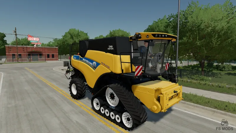 Комбайн New Holland CR Intellisense and CR 9000 v 2.0