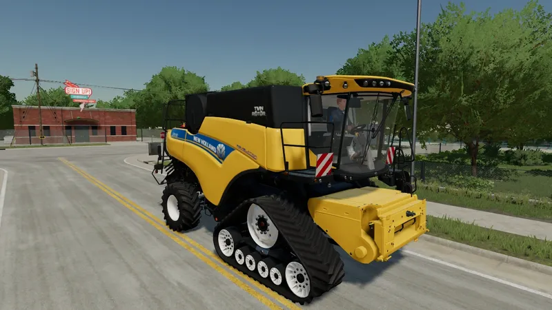 Комбайн New Holland CR Intellisense and CR 9000 v 2.0