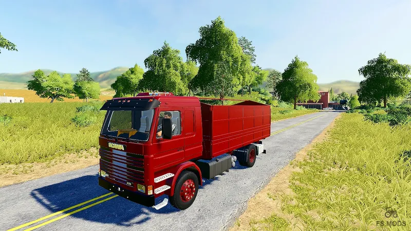 Грузовик Scania 113H Grain Truck v 2.0