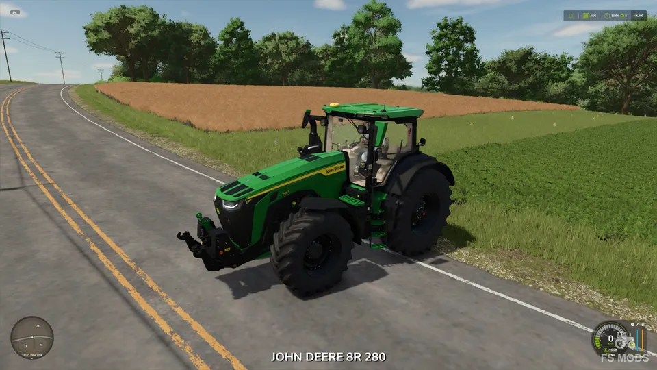 Трактор John Deere 8R v1.0