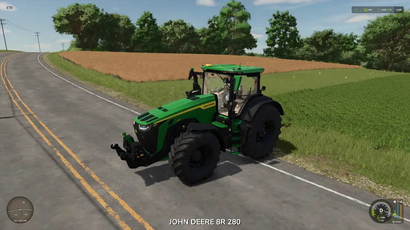 Трактор John Deere 8R v1.0