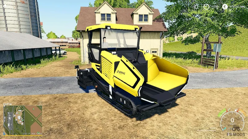 Асфальтоукладчик Bomag BF600 v 1.0