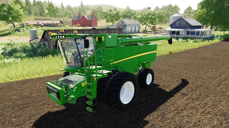 Комбайн John Deere S790 v 1.0