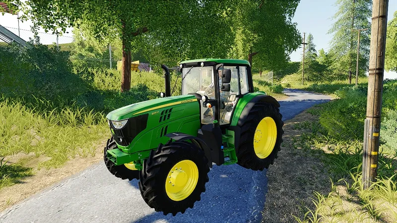 Трактор John Deere 6M Series v 1.0